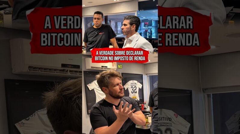 A VERDADE SOBRE DECLARAR BITCOIN NO IMPOSTO DE RENDA #shorts