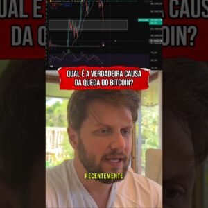 O QUE CAUSOU A QUEDA DO BITCOIN? #shorts