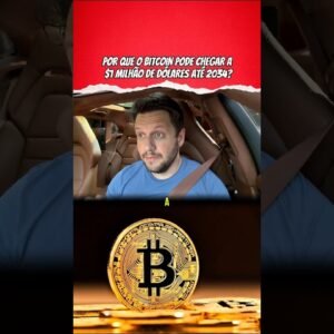 POR QUE O BITCOIN PODE VALER $1 MILHÃO ATÉ 2034? #shorts
