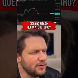 CICLO DO BITCOIN: QUEDA ATÉ OUTUBRO? #shorts