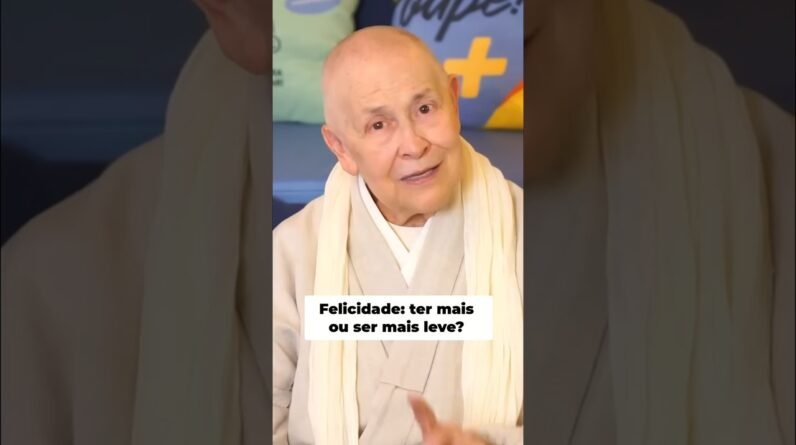 Felicidade é TER MAIS ou PRECISAR DE MENOS?