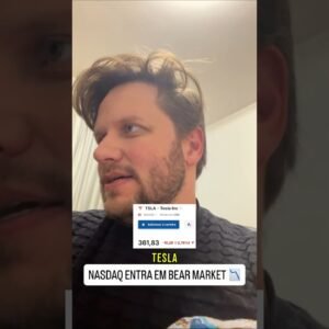 NASDAQ ENTRA EM BEAR MARKET #shorts