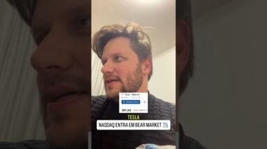 NASDAQ ENTRA EM BEAR MARKET #shorts
