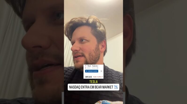 NASDAQ ENTRA EM BEAR MARKET #shorts