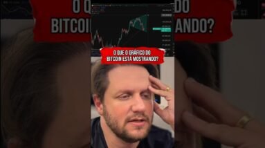 O QUE O GRÁFICO DO BITCOIN ESTÁ MOSTRANDO? #shorts