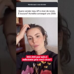 Dá pra viver de renda com R$350 mil? #investimentos #viverderendapassiva