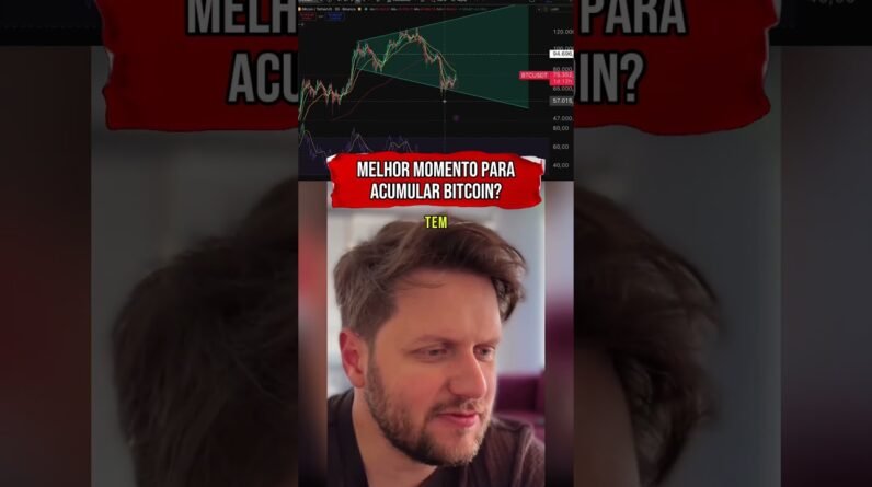 MELHOR MOMENTO PARA ACUMULAR BITCOIN? #shorts