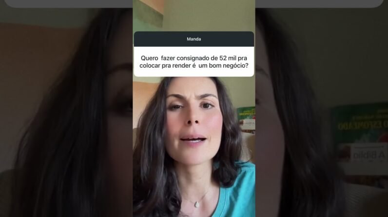 Pegar consignado pra investir? Péssima ideia #consignados #investir #investimentos