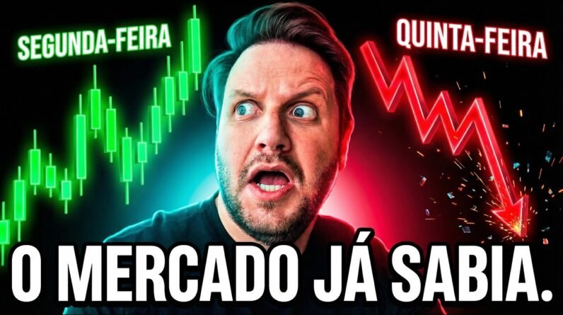 O PADRÃO OCULTO DA GUERRA: Por Que o Bitcoin e o Mercado Caem Toda Quinta?