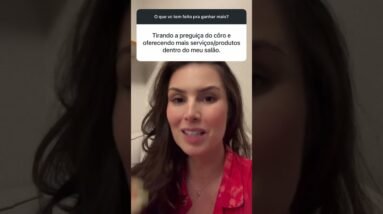 Como ganhar mais no salão sem atender mais clientes #ganhardinheiro