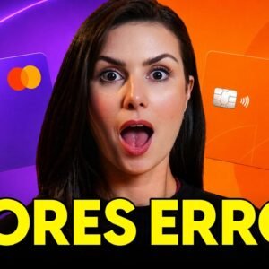 5 erros no cartão de crédito que estão te deixando mais pobre (o último destrói seu dinheiro)