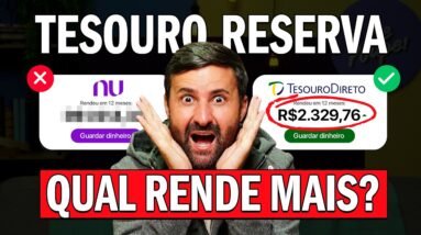 Tesouro Reserva: O novo investimento mais seguro do Brasil (Melhor que as caixinhas?)