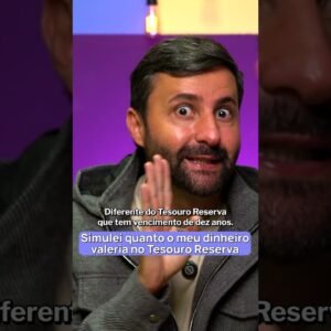 Tesouro Reserva, CDB ou Caixinha? Onde R$10 MIL rendem MAIS por 10 ANOS?