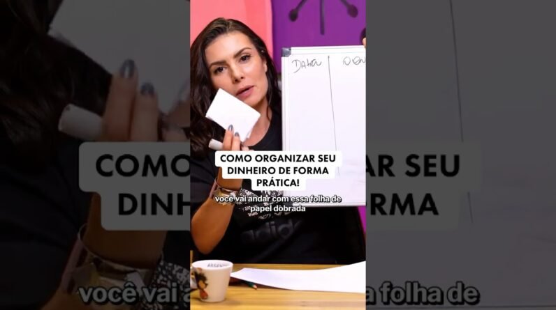 Como organizar sua vida financeira em 30 dias (método simples) #organização #planilhaexcel