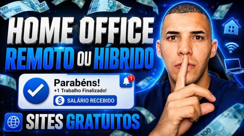 Aprovado! Home Office Noturno Site GRATUITO para Trabalhar em casa (Aceita Iniciantes)