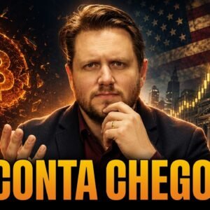 🔥 A CONTA CHEGOU! BITCOIN PODE CAIR MAIS E AÇÕES AMERICANAS FAZEM TOPO IMPORTANTE