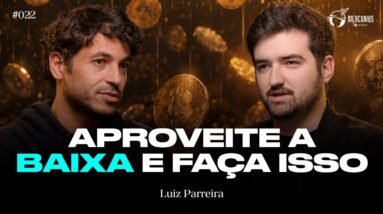 Como ACUMULAR BITCOIN nessa QUEDA (ft. Luiz Parreira) | Mercurius Cast