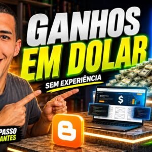 Como criar um site que gera renda em dólar do Zero