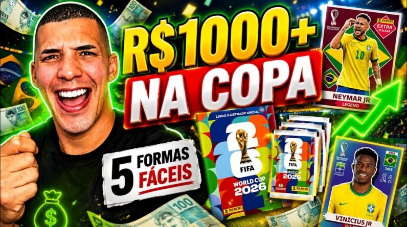 Como fazer R$ 1000+ na Copa 5 formas fáceis (Perfeito para Iniciantes)