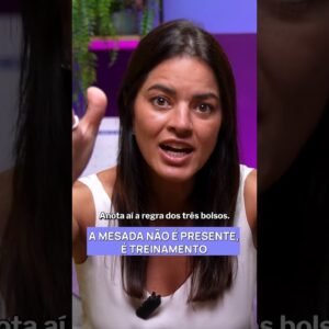 Mesada: Não é presente, é TREINAMENTO! A regra dos 3 bolsos que seu filho precisa conhecer