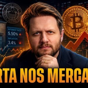 🚨 BITCOIN E AÇÕES EM AMBIENTE DE JUROS ALTOS: Minha Análise do Momento do Mercado Hoje