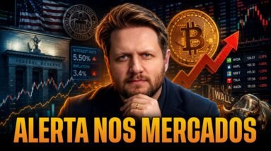 🚨 BITCOIN E AÇÕES EM AMBIENTE DE JUROS ALTOS: Minha Análise do Momento do Mercado Hoje