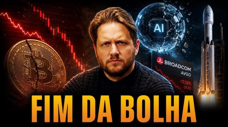 🔥Queda do Bitcoin e Bolha da IA: O Sinal da Broadcom e IPO SpaceX