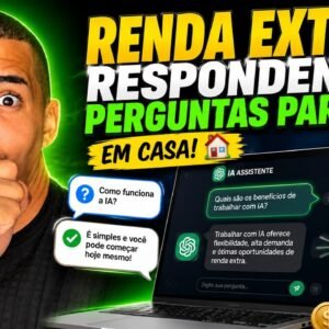 Ganhe Renda Extra Respondendo Perguntas para IA em casa!