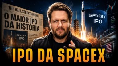 🚀 É HOJE! O MAIOR IPO DA HISTÓRIA: O que a SpaceX muda no mercado para Bitcoin e Ações Americanas