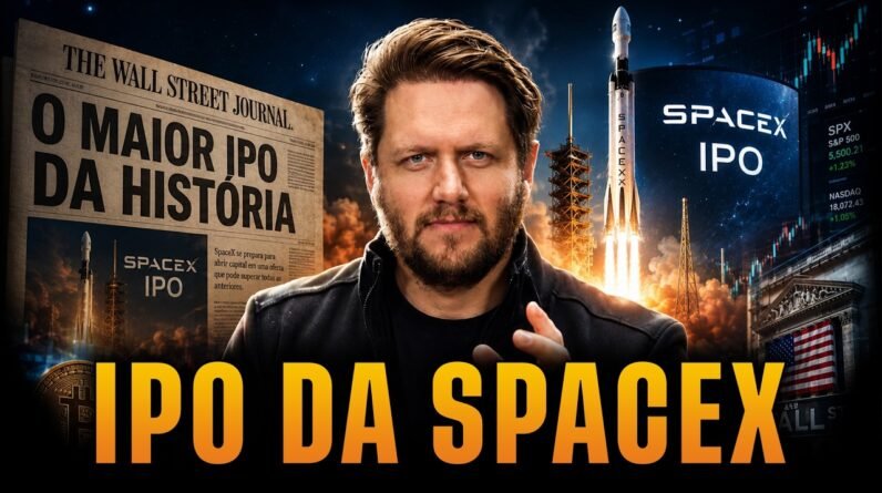 🚀 É HOJE! O MAIOR IPO DA HISTÓRIA: O que a SpaceX muda no mercado para Bitcoin e Ações Americanas