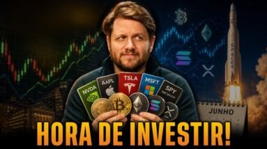 HORA DE INVESTIR! AÇÕES AMERICANAS RENOVANDO MÁXIMAS E O ESTRANHO MOVIMENTO DO BITCOIN E ALTCOINS