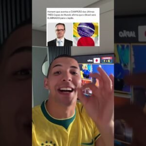 Vidente erra no jogo do brasil vs Japão