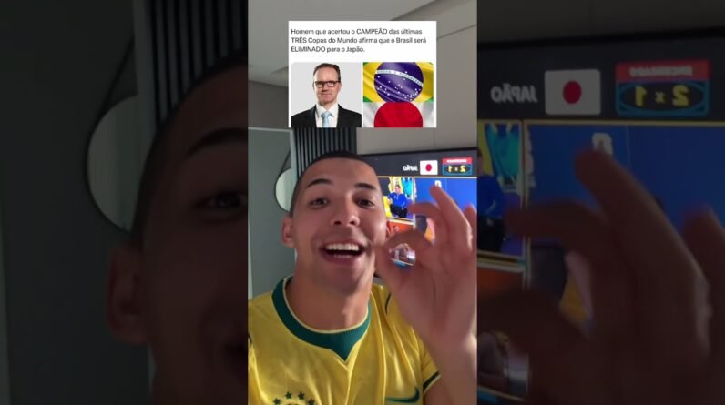Vidente erra no jogo do brasil vs Japão