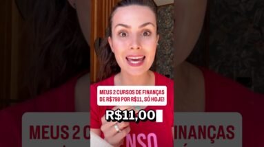 2 CURSOS POR R$ 11: A AÇÃO MAIS INSANA DOS 11 ANOS DA ME POUPE!