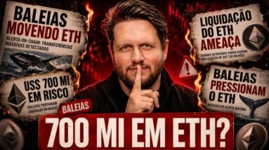 AS BALEIAS PODEM LIQUIDAR US$ 700 MILHÕES EM ETHEREUM