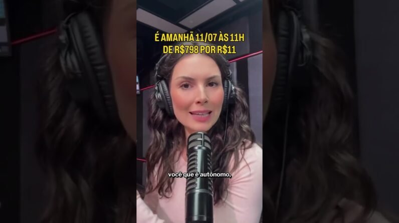 É AMANHÃ, 2 CURSOS POR R$11