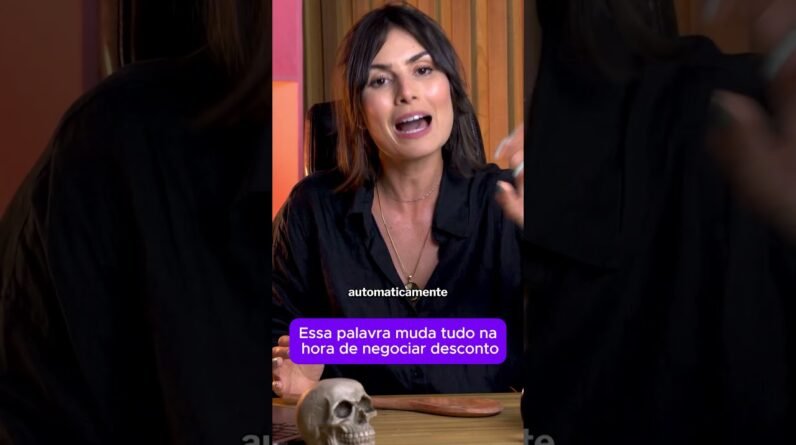 Não pergunte 'qual é o desconto'. Pergunte 'de quanto é o desconto