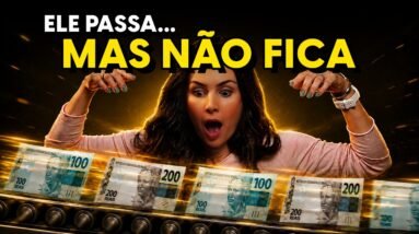 Por que o dinheiro não para na sua mão? 3 passos para mudar isso