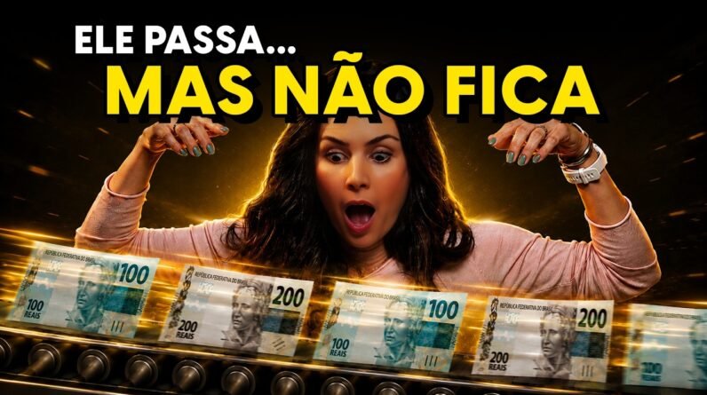 Por que o dinheiro não para na sua mão? 3 passos para mudar isso
