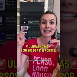 R$798 em cursos por R$11: é hoje ou nunca