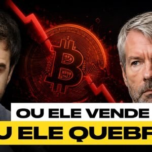 SAYLOR terá que VENDER MAIS BITCOIN do que PROMETEU