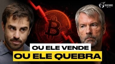 SAYLOR terá que VENDER MAIS BITCOIN do que PROMETEU