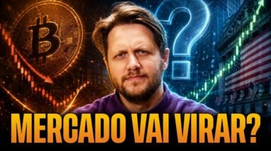 VAI DEMORAR PARA BITCOIN FAZER FUNDO? E AÇÕES AMERICANAS DE TECH CONFIRMAM TOPO | MONEY FLOW