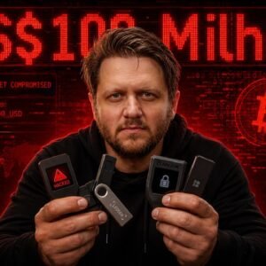US$ 110 MILHÕES ROUBADOS EM BITCOINS: Ainda dá pra confiar em Cold Wallets?