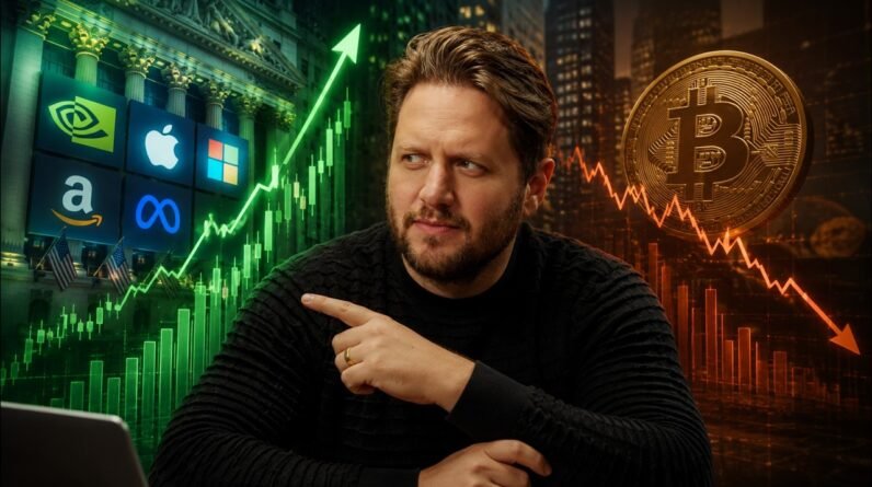 AÇÕES AMERICANAS ESTÃO DEIXANDO O BITCOIN PARA TRÁS?