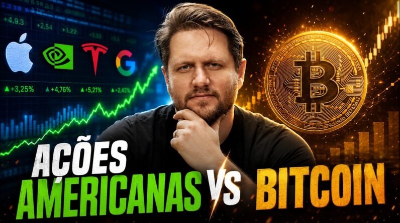 AÇÕES AMERICANAS VÃO SUPERAR O BITCOIN DE NOVO?
