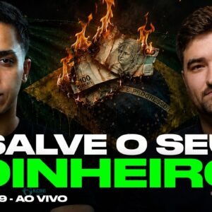 Como PROTEGER seu DINHEIRO do RISCO BRASIL (ao vivo)