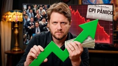 O MELHOR DO CPI ACONTECEU, REFLEXOS PARA AÇÕES AMERICANAS E BITCOIN HOJE | MONEY FLOW