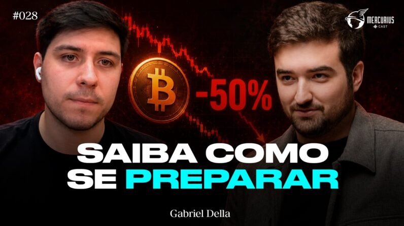 Esteja PREPARADO para mais uma QUEDA do BITCOIN | Mercurius Cast