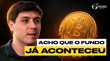 O FUNDO do BITCOIN já ACONTECEU?